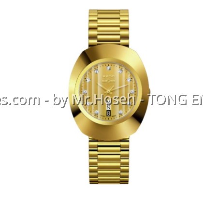 Rado Diastar the Original Quartz Gold Plated R12304303